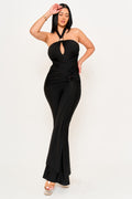Symphony Jumpsuits - Halter Top Wrap Jumpsuits | Zezebe