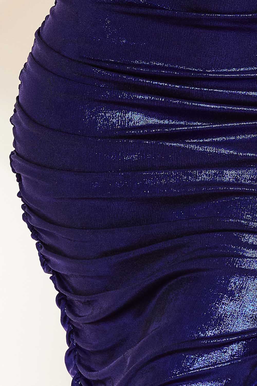 Symphony Dress - Metallic Corset Bralette Midi Dress | Zezebe
