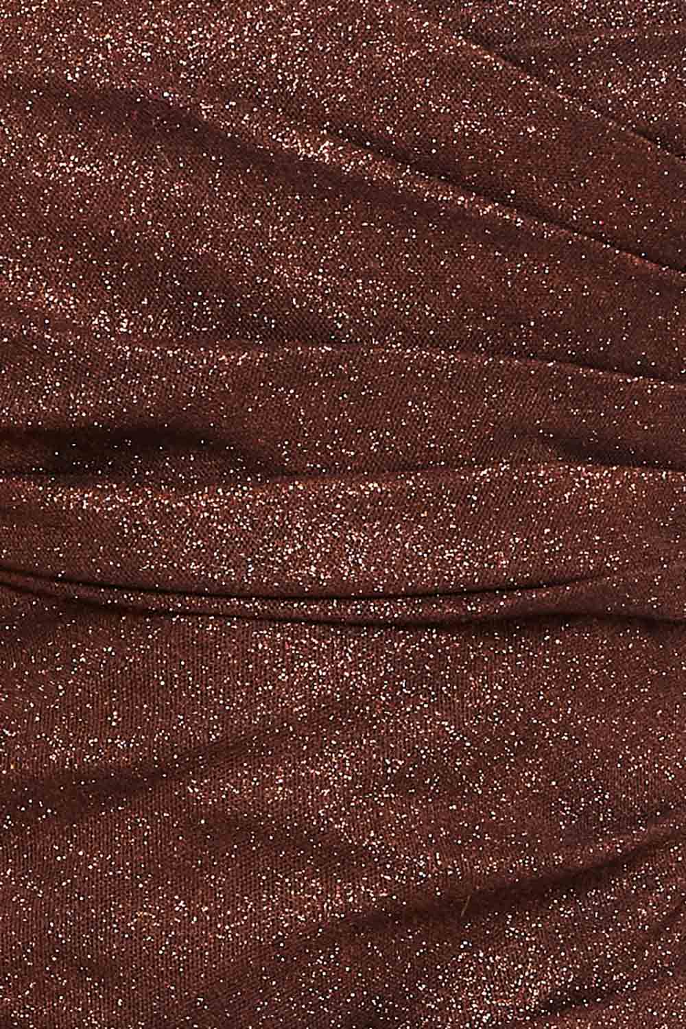 Symphony Dress - Bonded Mesh Shiny Knit Pleated Mini Dress | Zezebe