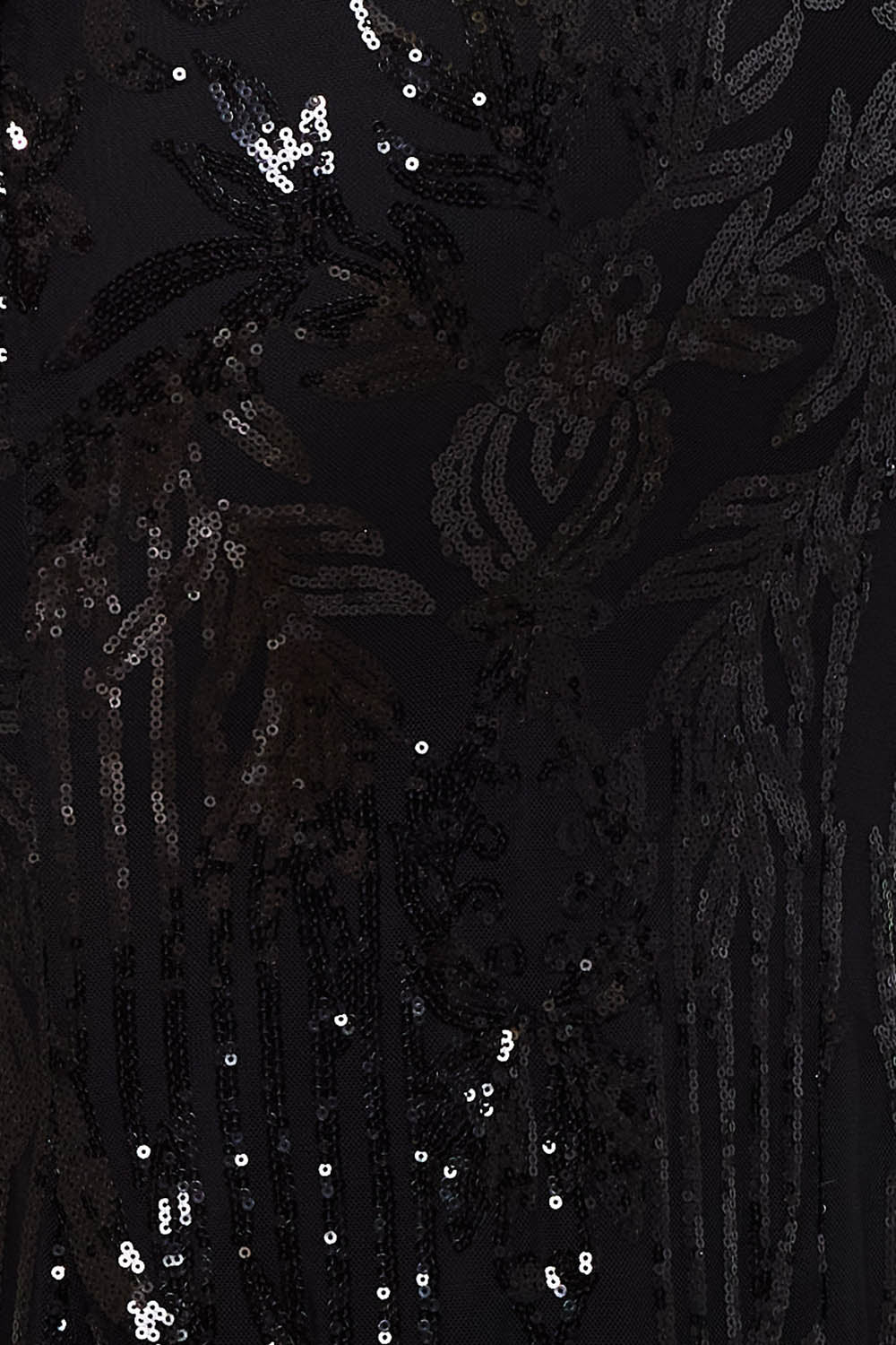 Symphony Dress - Floral Patterned Seqin Mesh Mermaid Maxi Dress | Zezebe