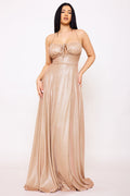 Symphony Dress - Spaghetti Strap Sherri Shine Maxi Dress | Zezebe