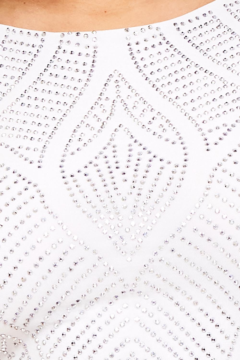 Symphony Dress - Full Rhinestone Studded Maxi Dress | Zezebe